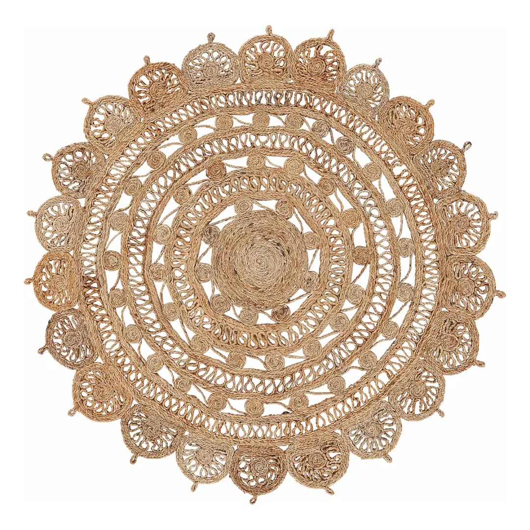 Juteteppich Cate | Beige