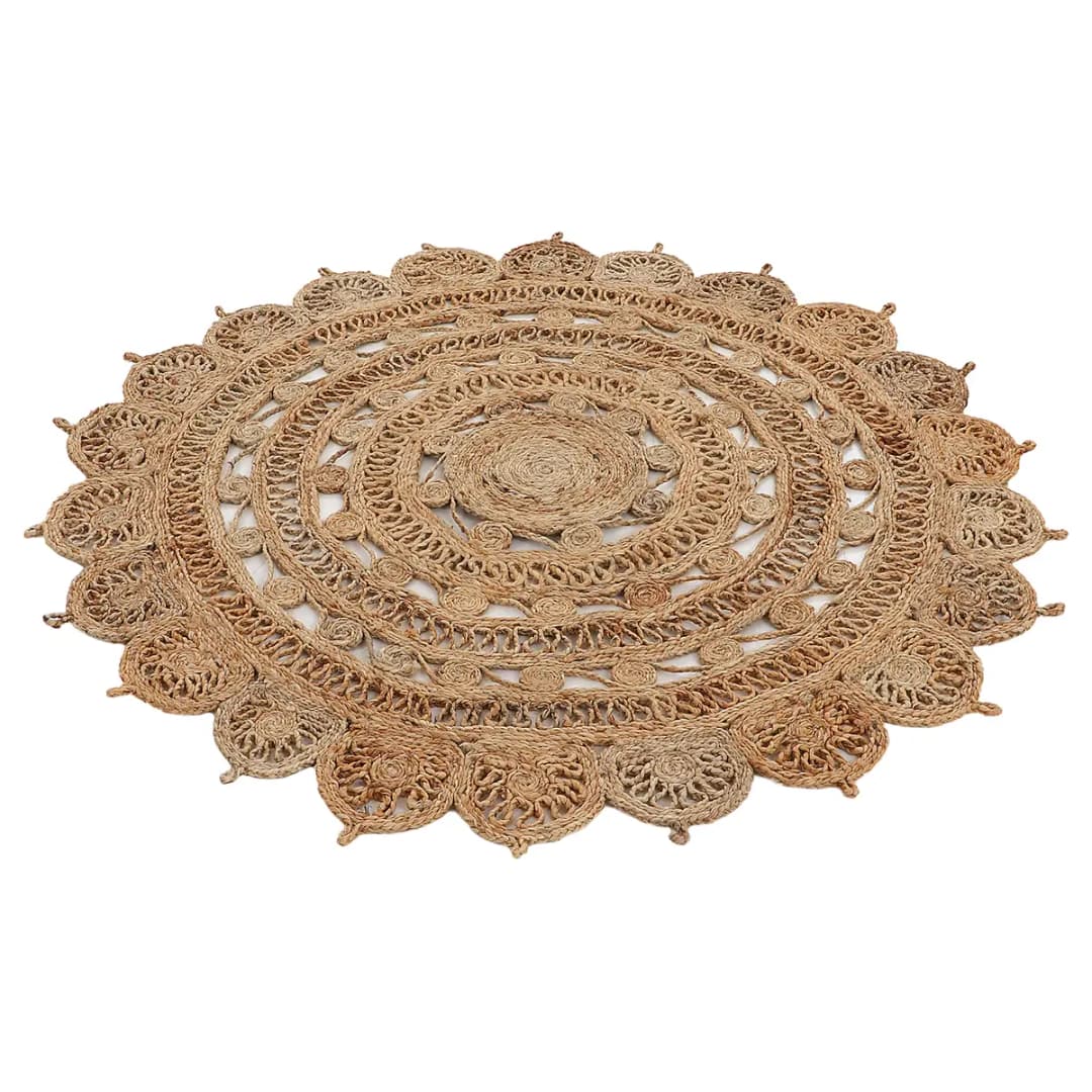 Juteteppich Cate | Beige