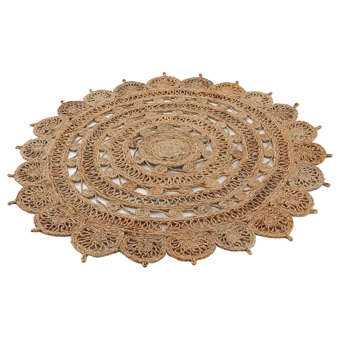 Juteteppich Cate | Beige