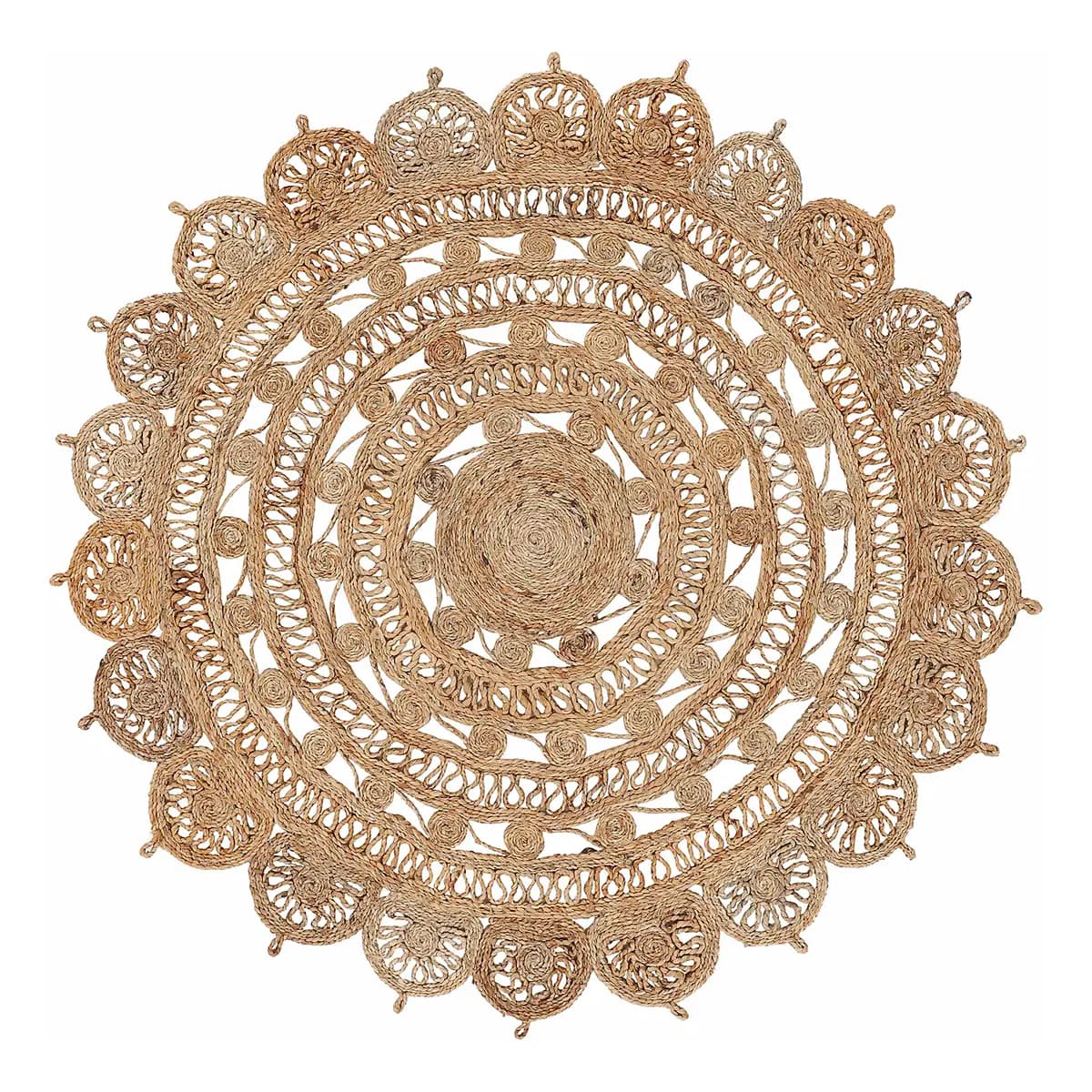 Juteteppich Cate | Beige