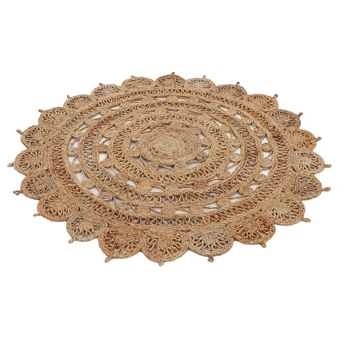 Juteteppich Cate | Beige
