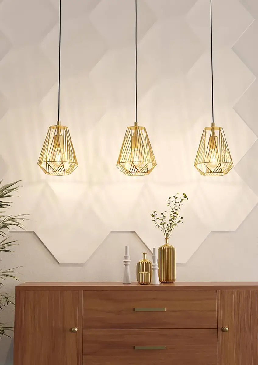 Pendelleuchte Stype | Gold