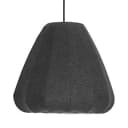 Pendelleuchte Barlaston Typ A Ø 35cm Schwarz Mischgewebe E27 | Schwarz