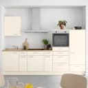 Küchenzeile Low-Line Touch Variante D 300cm | Beige