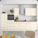 Küchenzeile Low-Line Touch Variante D | Beige