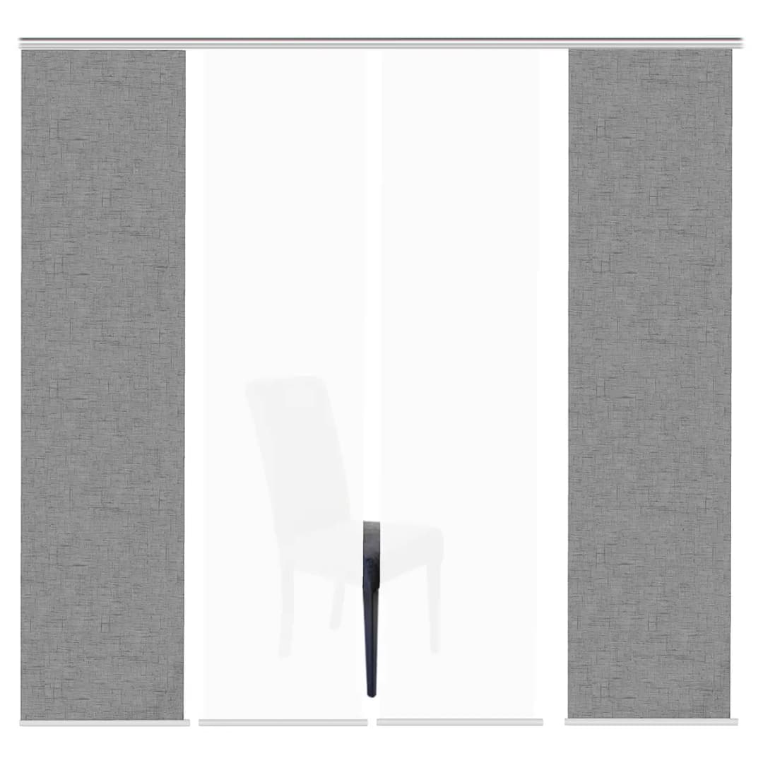 Schiebevorhang Pive | Grau