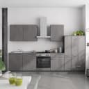 Nobilia Küchenzeile Riva Kombi C 330cm | Grau