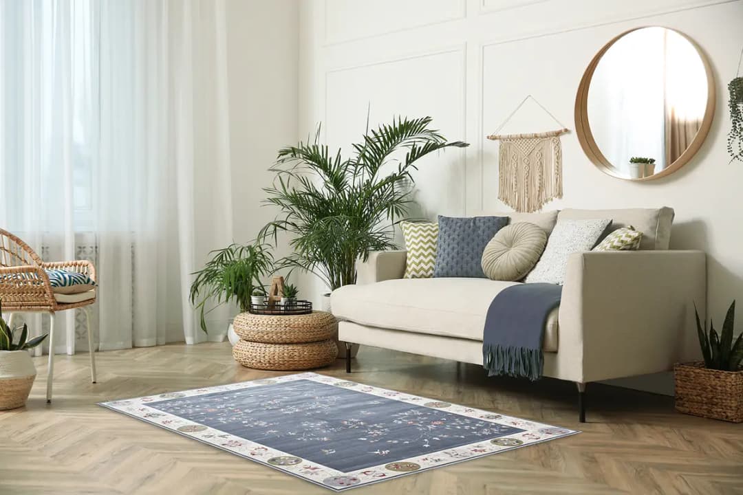 Kurzflorteppich Cherina | Mehrfarbig