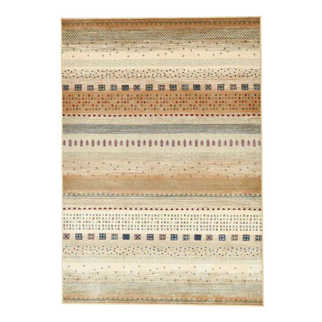 Kurzflorteppich Cherina | Beige