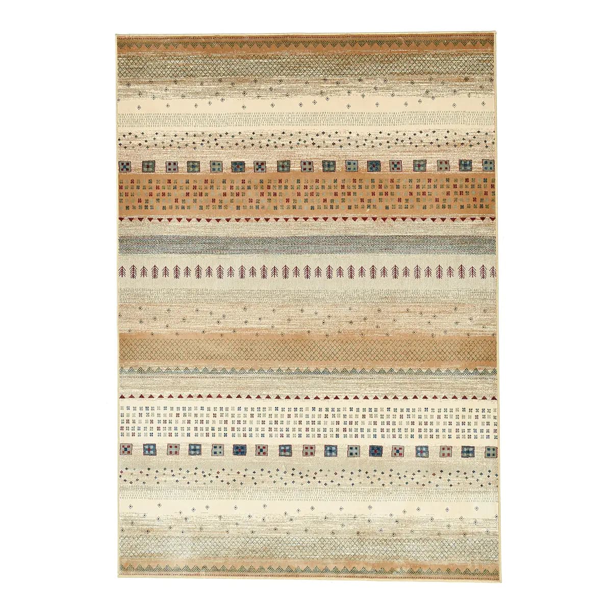 Kurzflorteppich Cherina | Beige