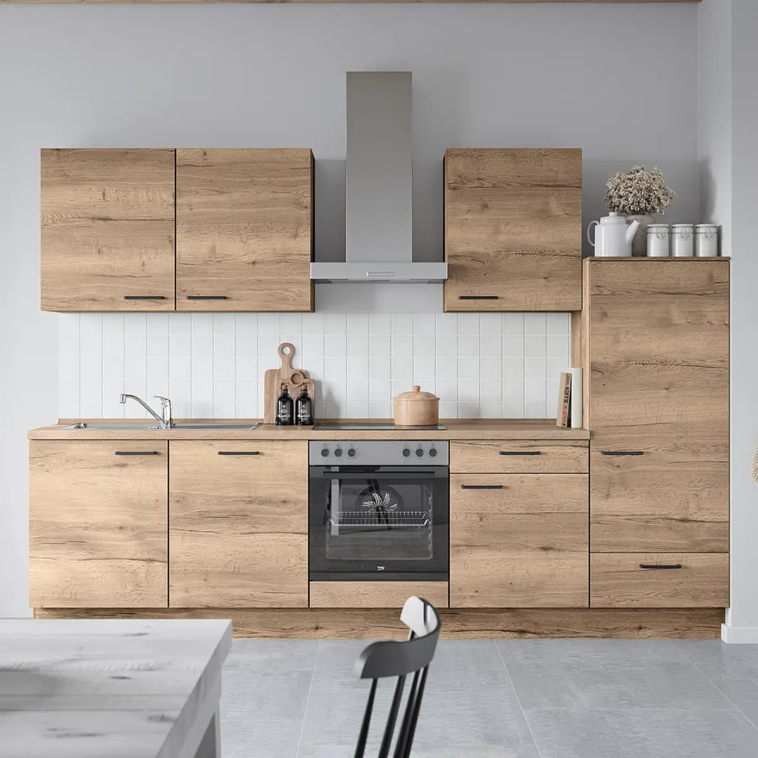 Küchenzeile Structura Kombi C | Holztöne