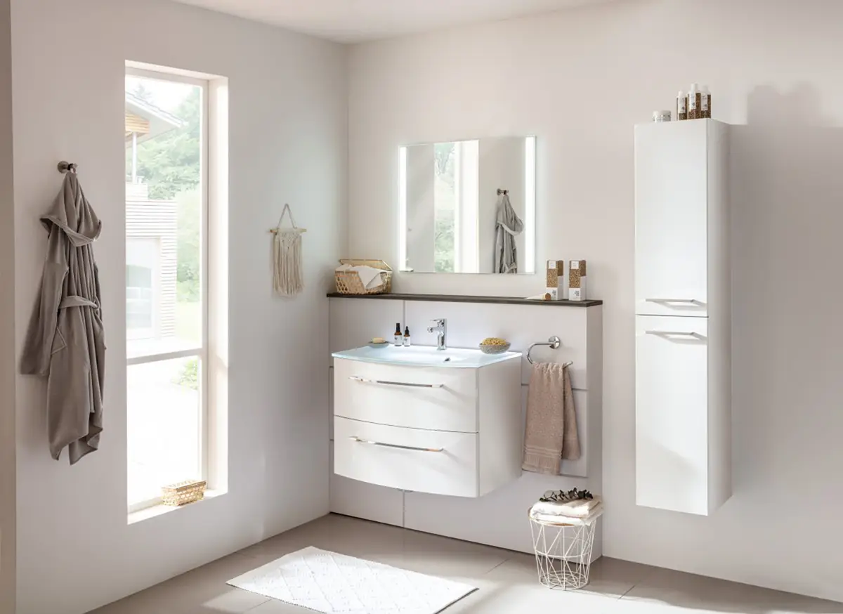 Hochschrank Verona | Weiß