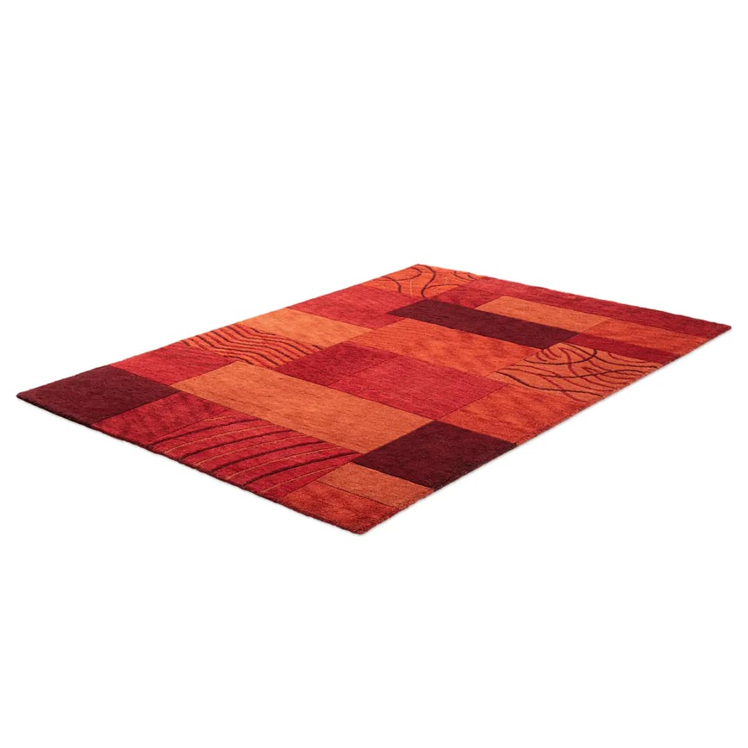 Wollteppich Royal Domas | Rot