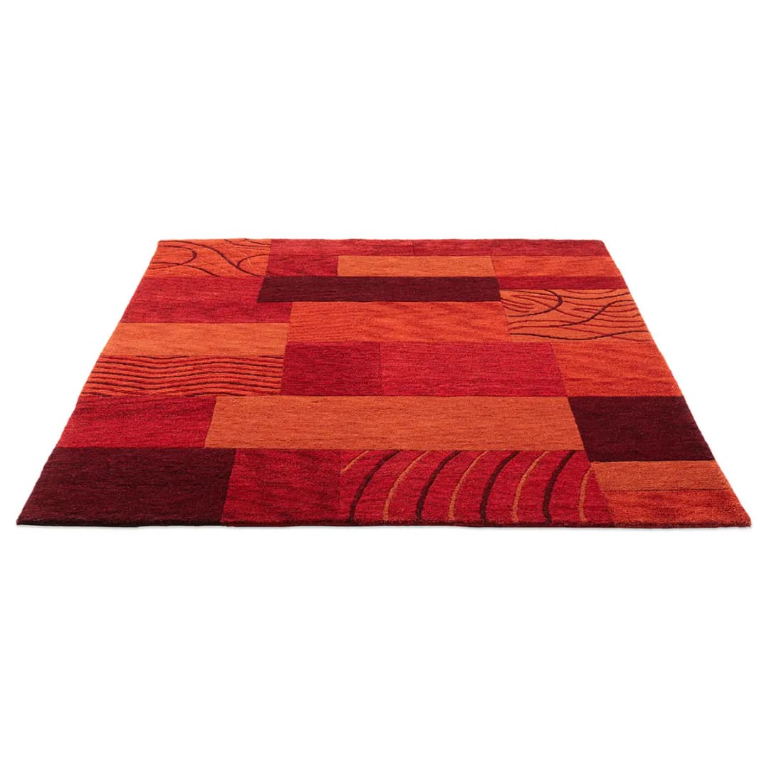 Wollteppich Royal Domas | Rot