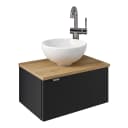Waschtisch-Set 6915 Typ D | Schwarz