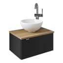 Waschtisch-Set 6915 Typ D | Schwarz