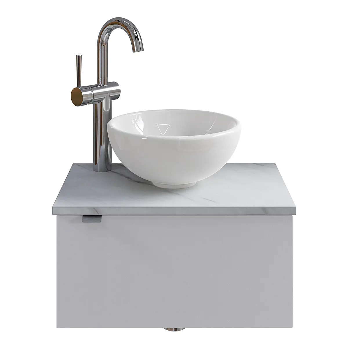 Waschtisch-Set 6915 Typ B | Weiß