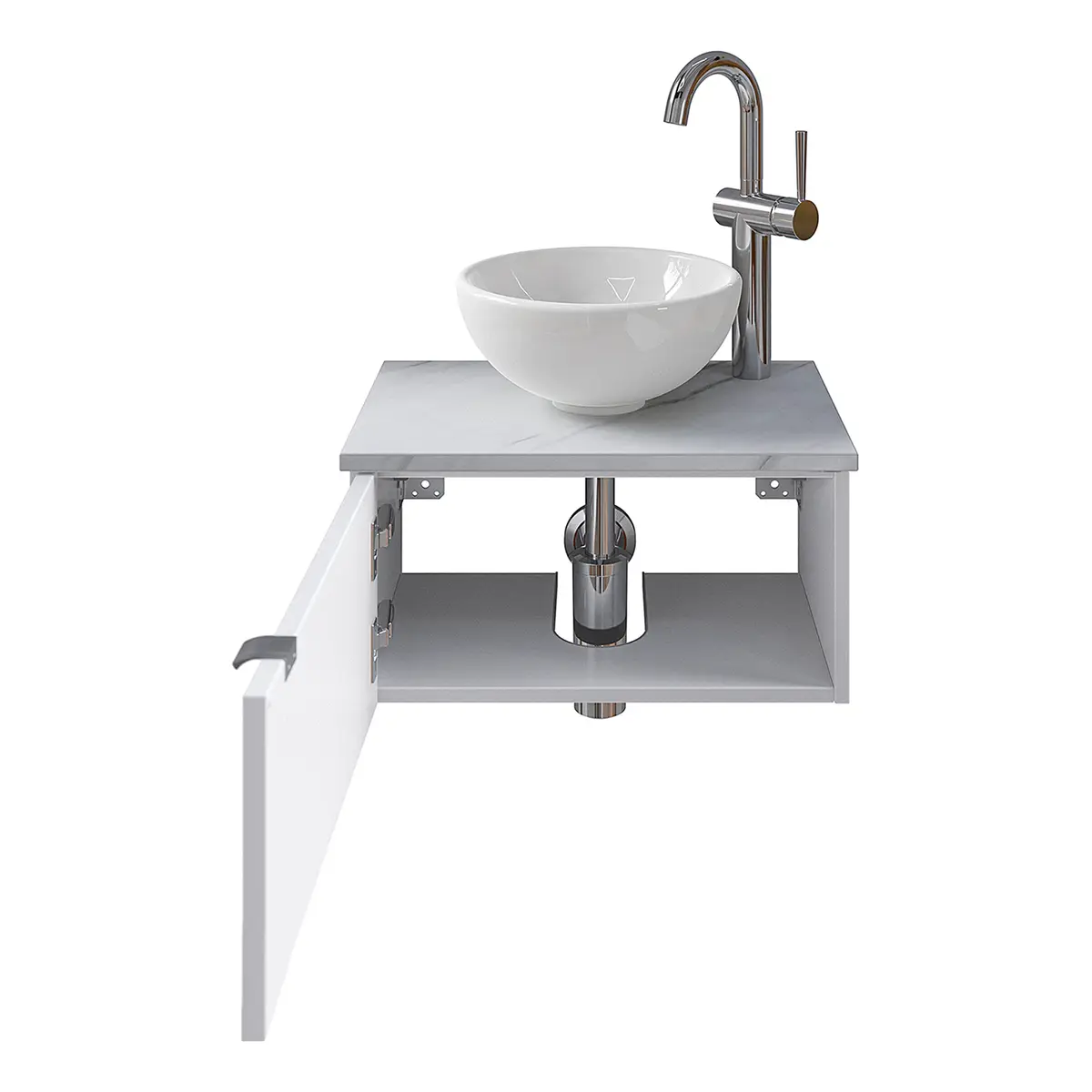 Waschtisch-Set 6915 Typ C | Weiß