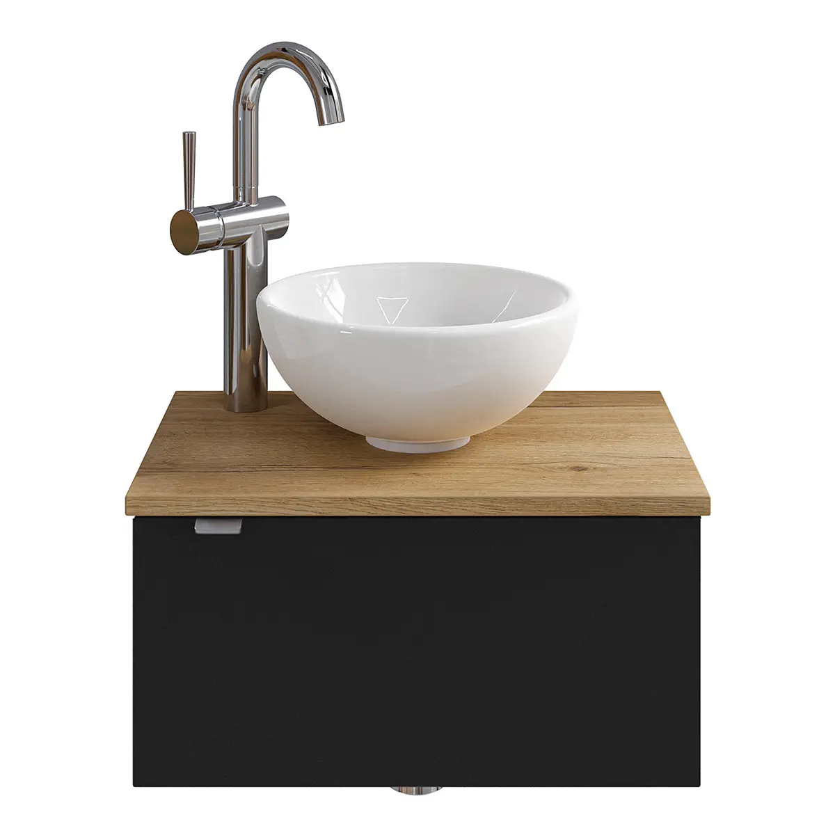 Waschtisch-Set 6915 Typ B | Schwarz