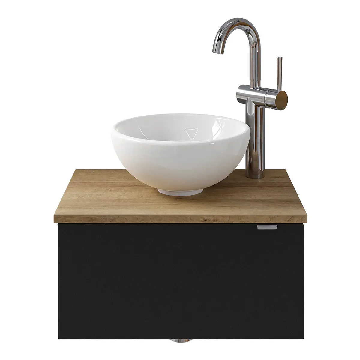 Waschtisch-Set 6915 Typ C | Schwarz