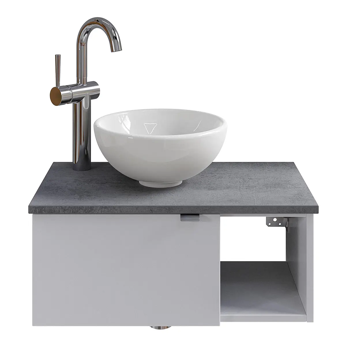 Waschtisch-Set 6915 Typ E | Weiß