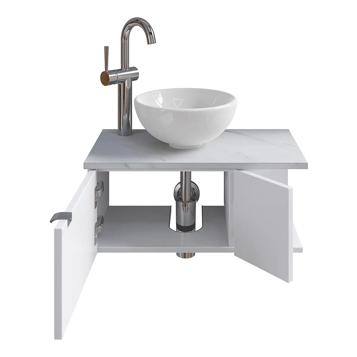 Waschtisch-Set 6915 Typ G | Weiß
