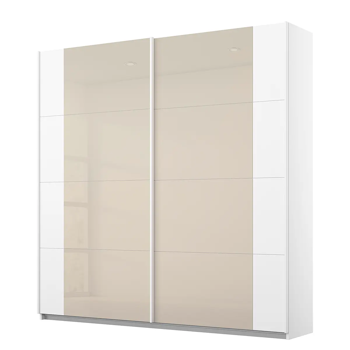 Schwebetürenschrank Artemis | Weiß