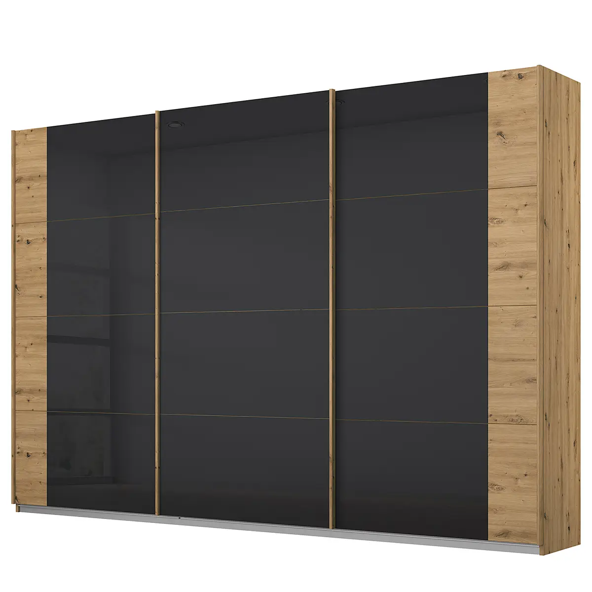 Schwebetürenschrank Artemis 271cm | Braun