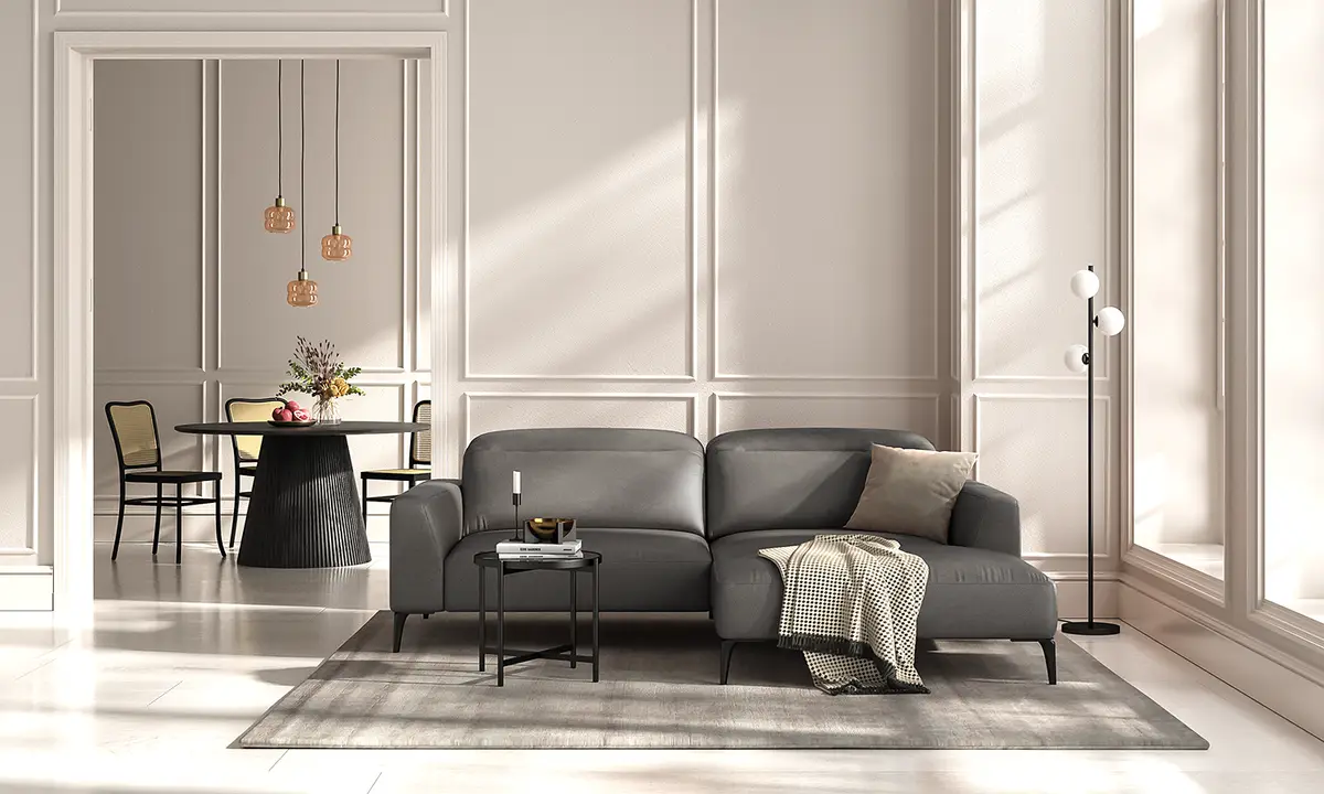 Studio Copenhagen Ecksofa BERRIE | Grau
