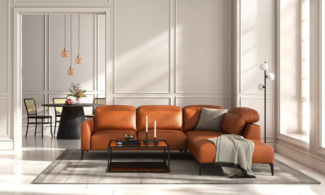 Ecksofa Danbi | Braun