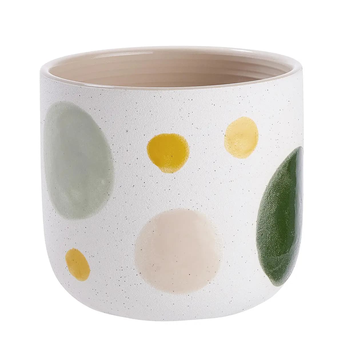 Blumentopf SEVENTIES 15cm Multicolor | Mehrfarbig