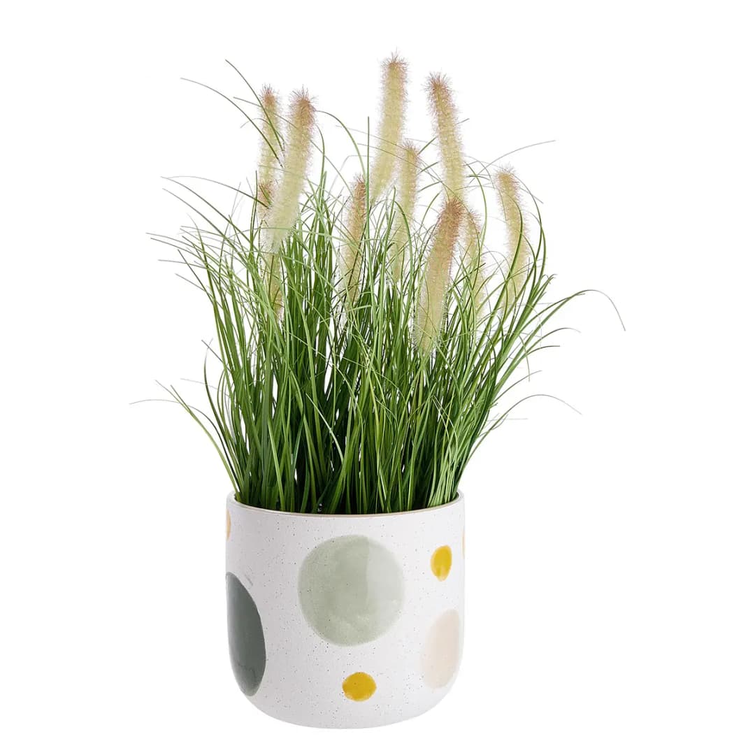 Blumentopf SEVENTIES 15cm Multicolor | Mehrfarbig