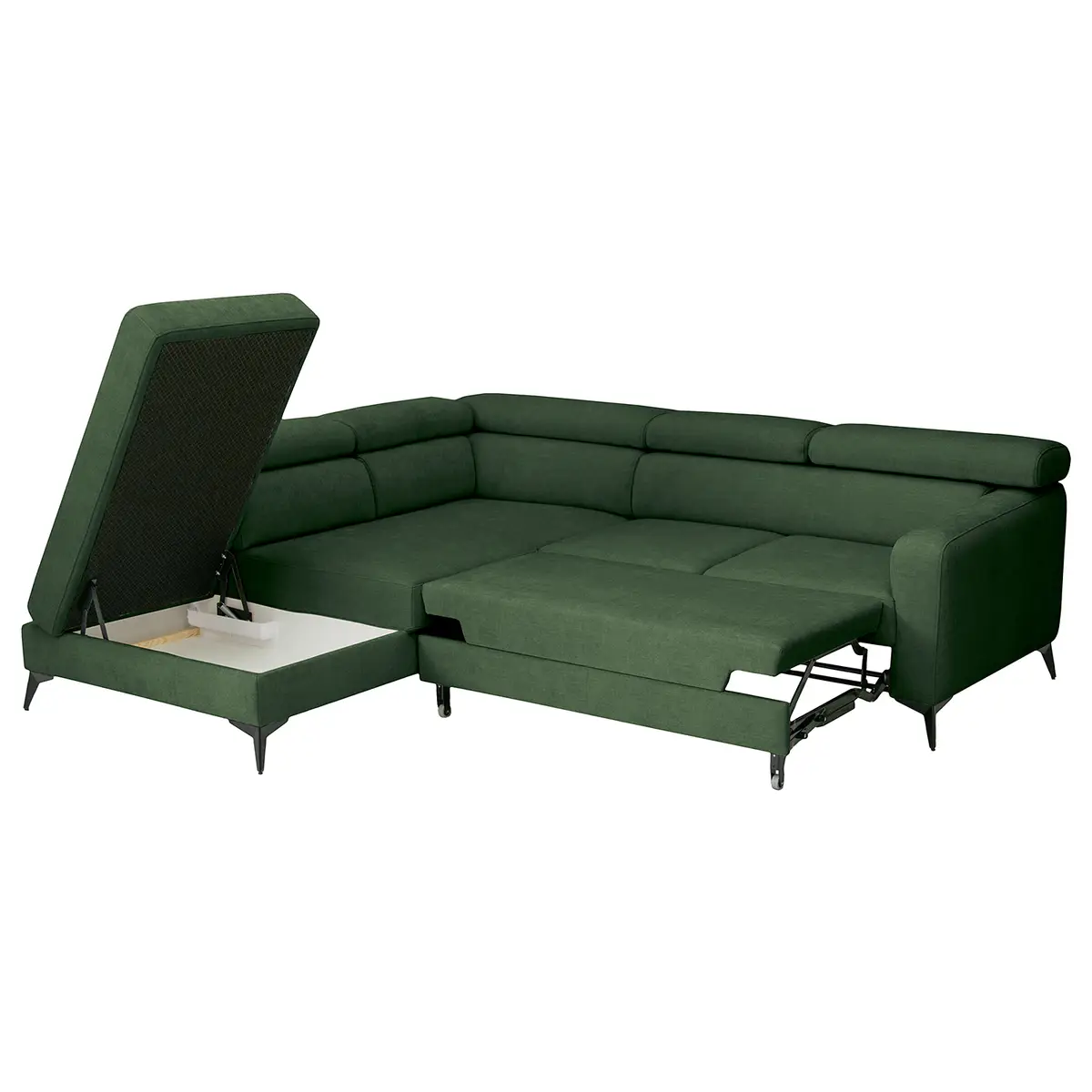 Ecksofa Cieli | Grün