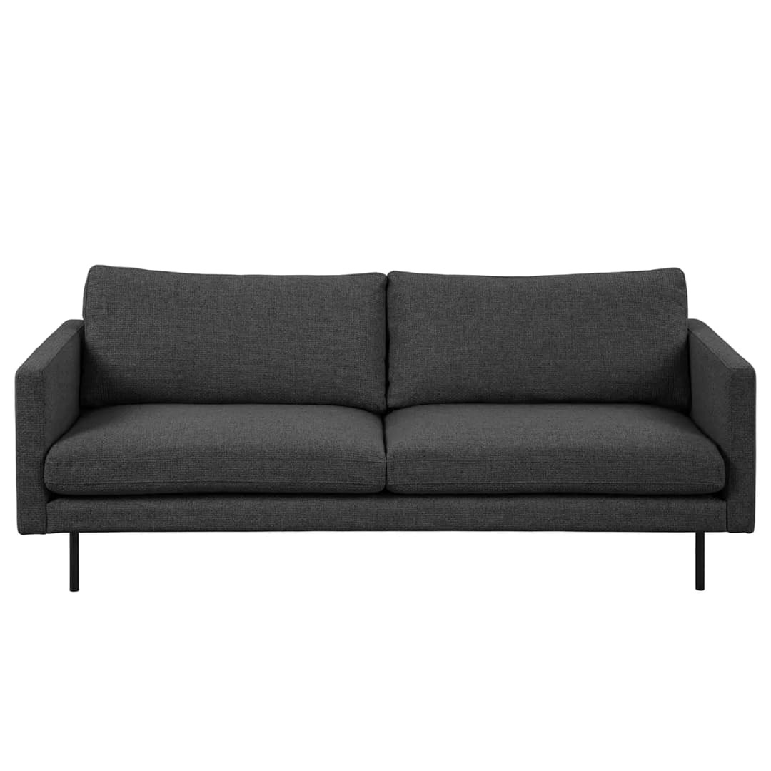3-Sitzer Sofa Foxy | Schwarz