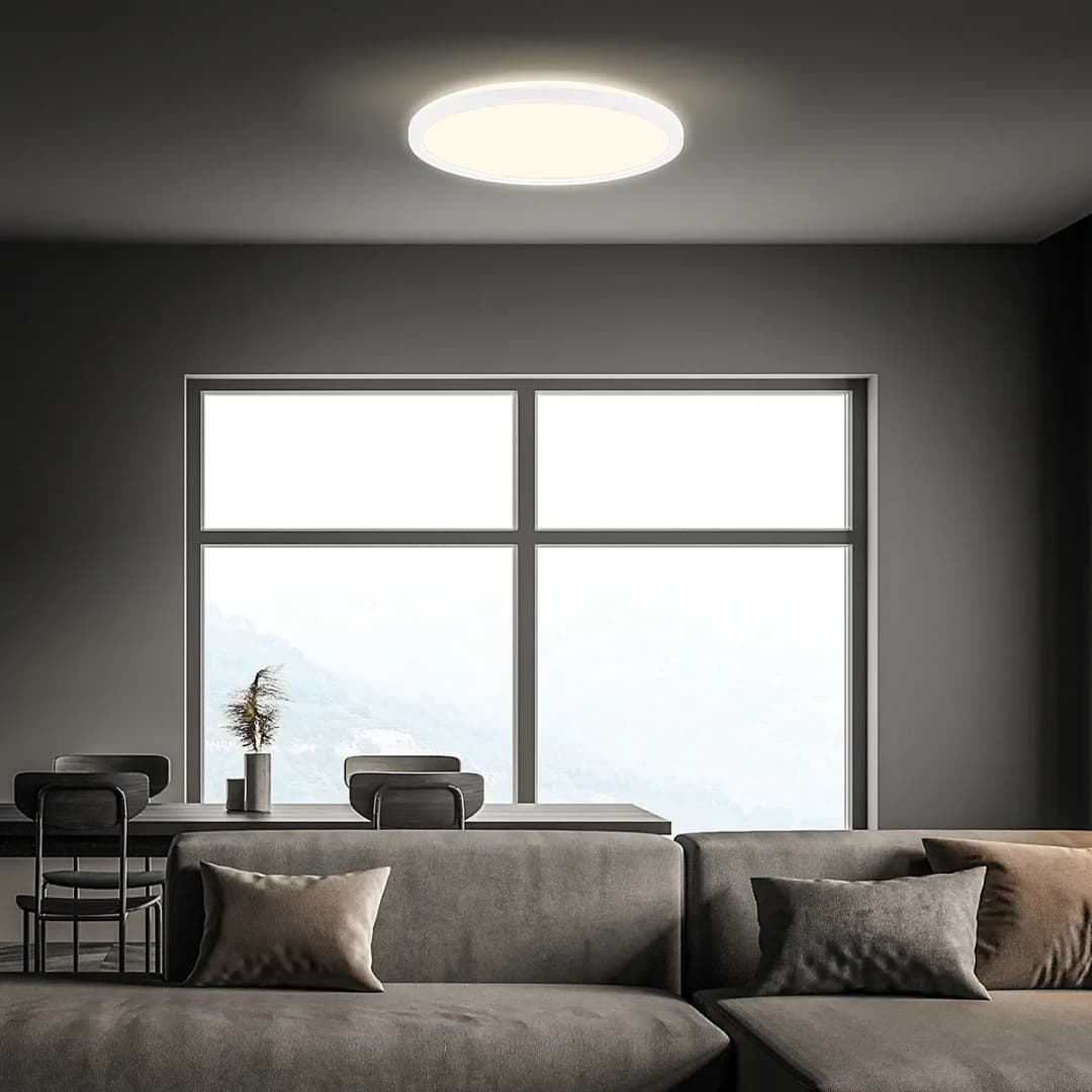 LED-Deckenleuchte Caltari | Weiß