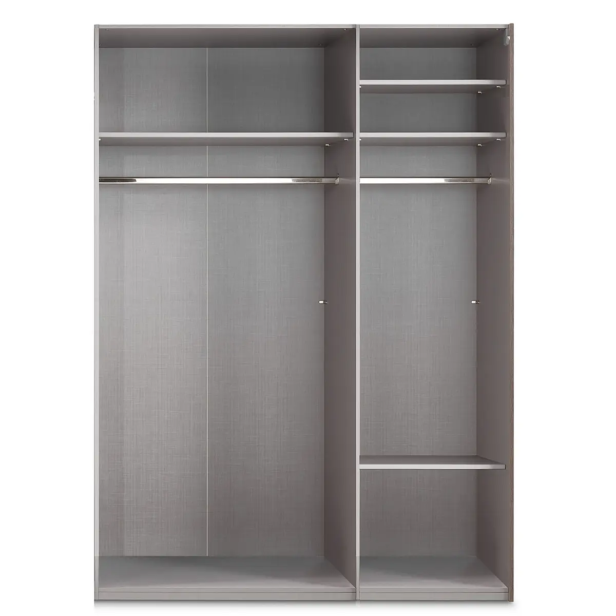 Schwebetürenschrank Bramfeld 1 135cm Weiß/Weiß | Weiß