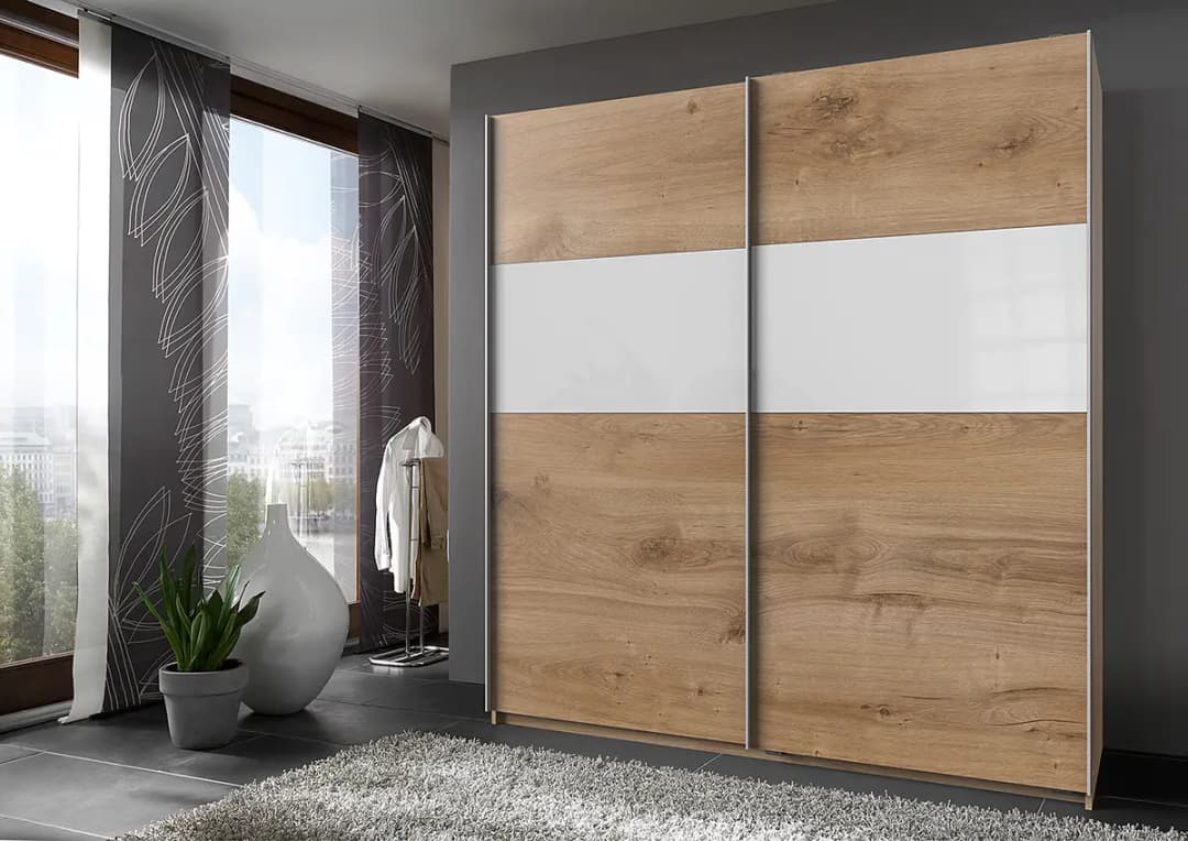 Schwebetürenschrank Bramfeld 1 | Braun