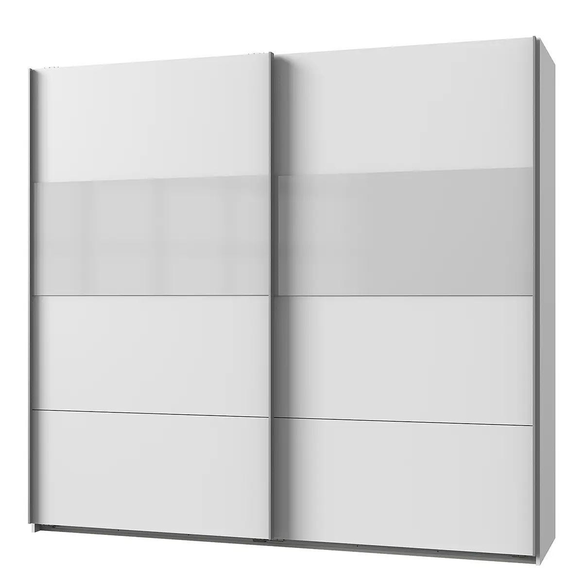 Schwebetürenschrank Bramfeld 2 | Weiß