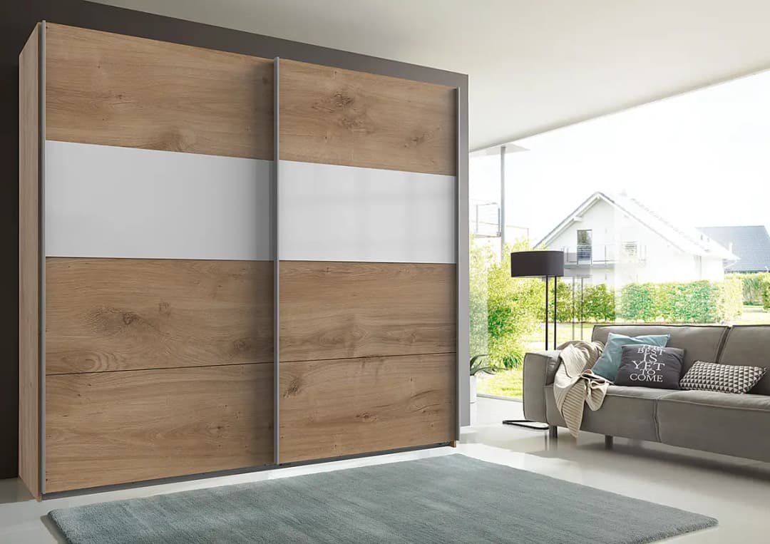Schwebetürenschrank Bramfeld 2 | Braun