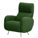 Sessel Vains Grün Bouclé Stoff Basima | Grün