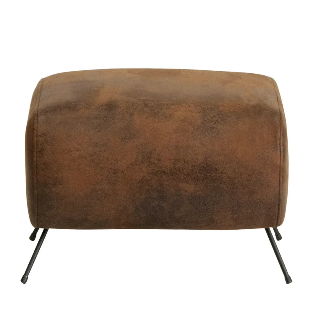 Polsterhocker Vains | Braun