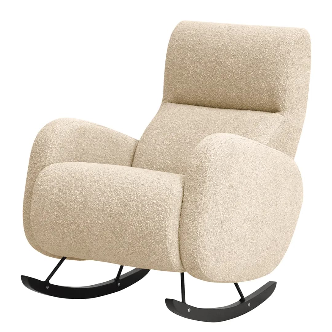 Schaukelsessel Vains | Beige
