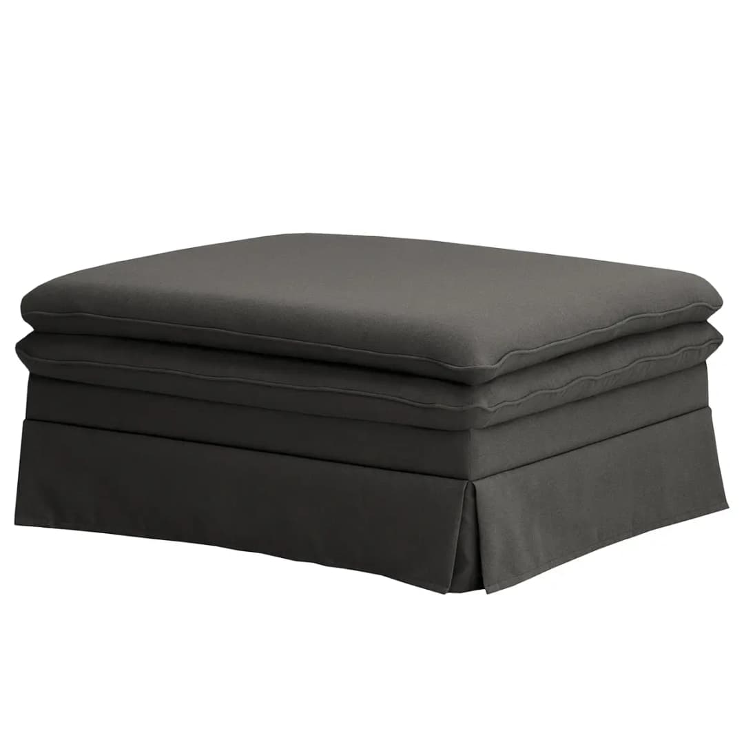 Polsterhocker Dailman | Grau