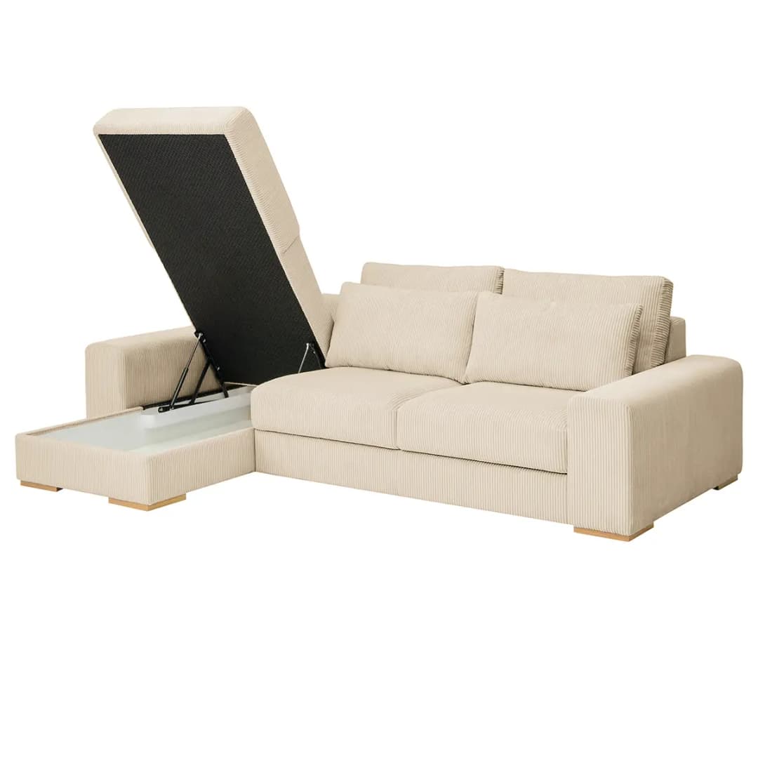 Ecksofa Gurabo | Beige