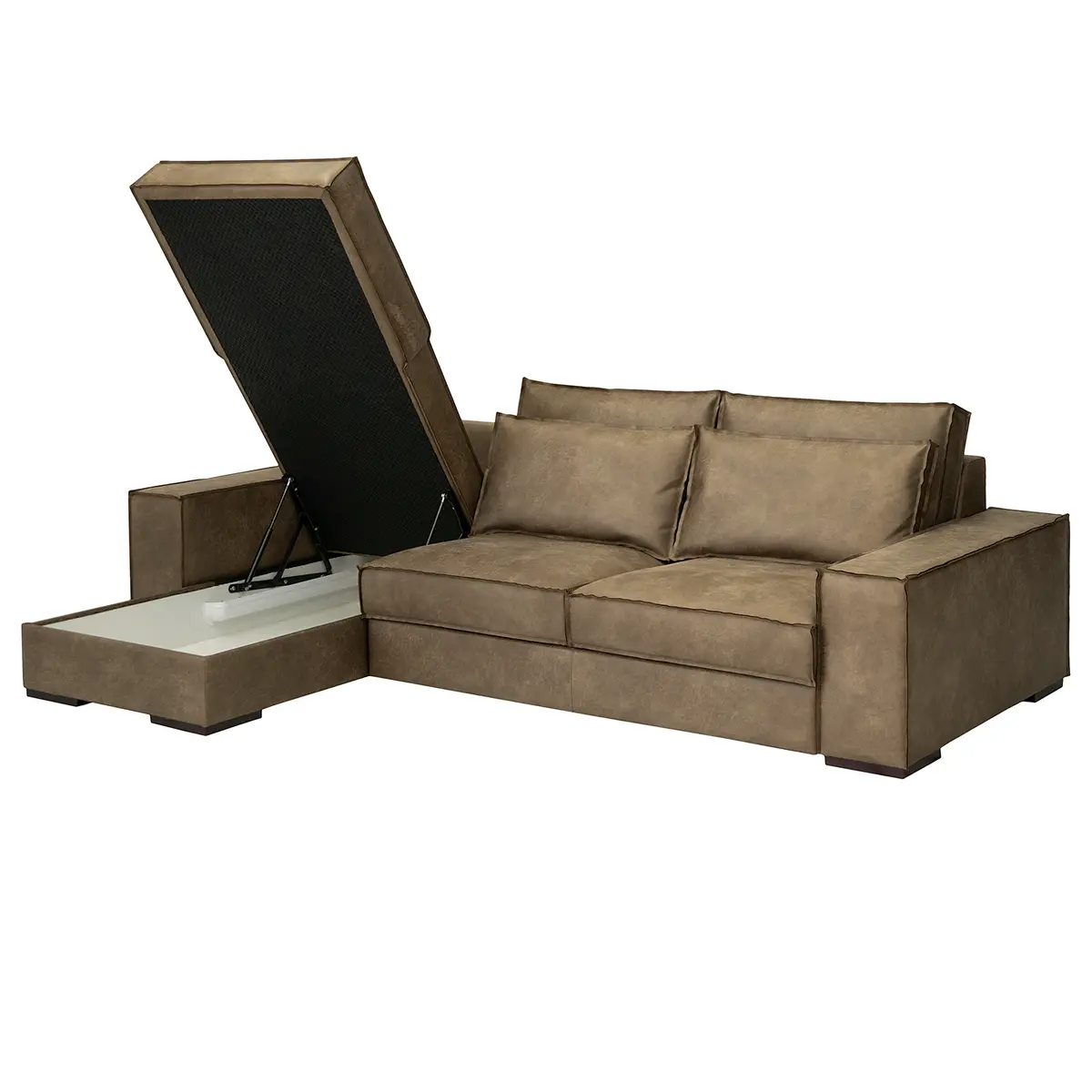 Ecksofa Gurabo | Braun