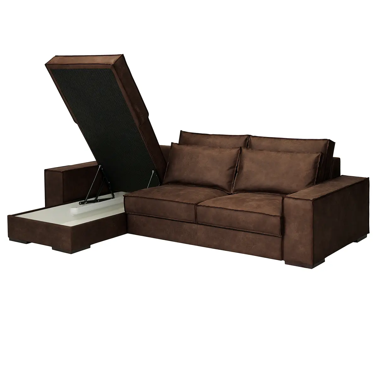 Ecksofa Gurabo | Braun