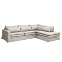 Ecksofa Dailman | Grau