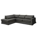 Ecksofa Dailman | Grau