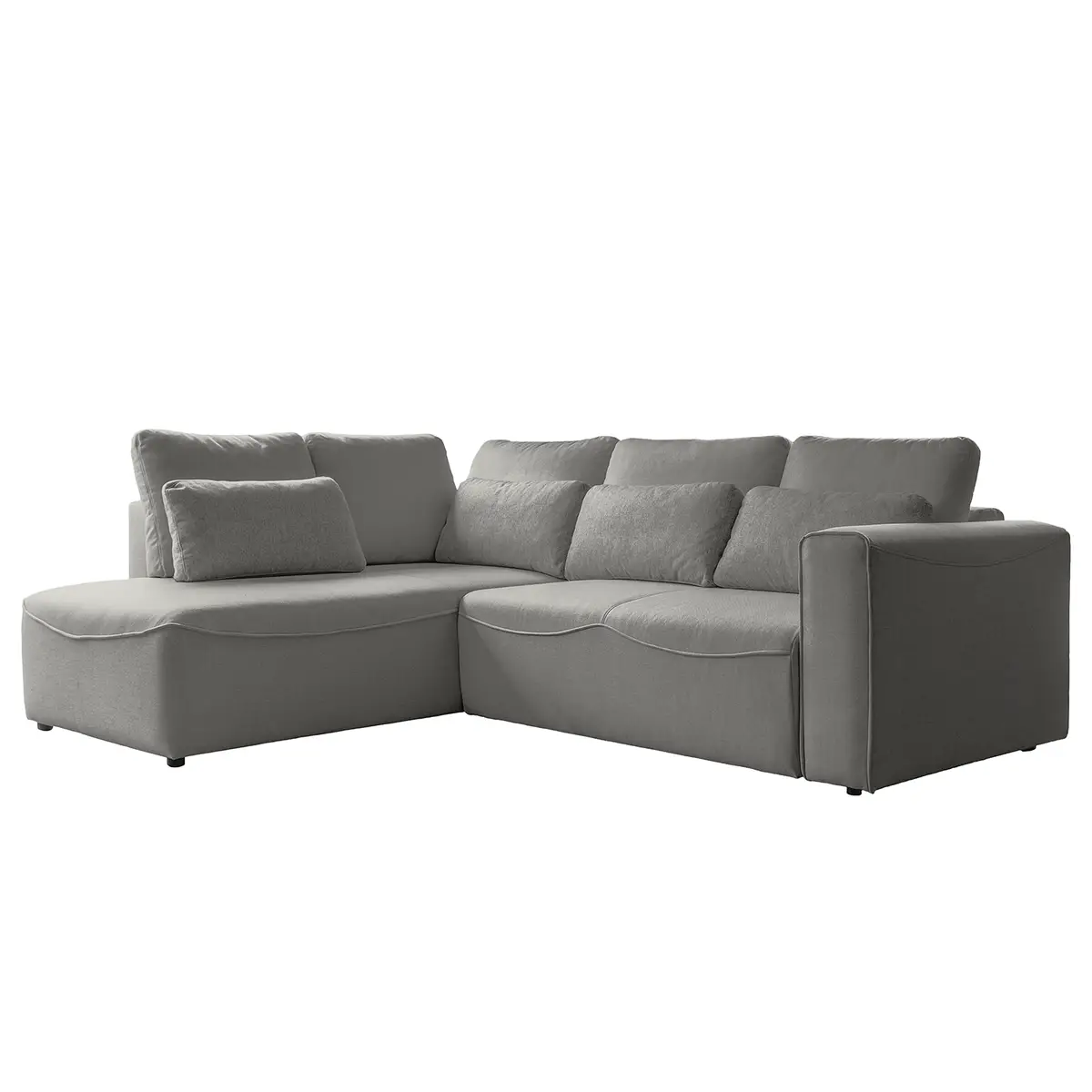 Ecksofa Ireu | Grau