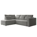 Ecksofa Ireu | Grau